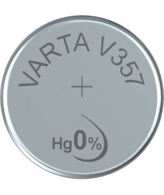 Pile Bouton Oxyde d'Argent VARTA - 1,55V - SR44/SR1154W