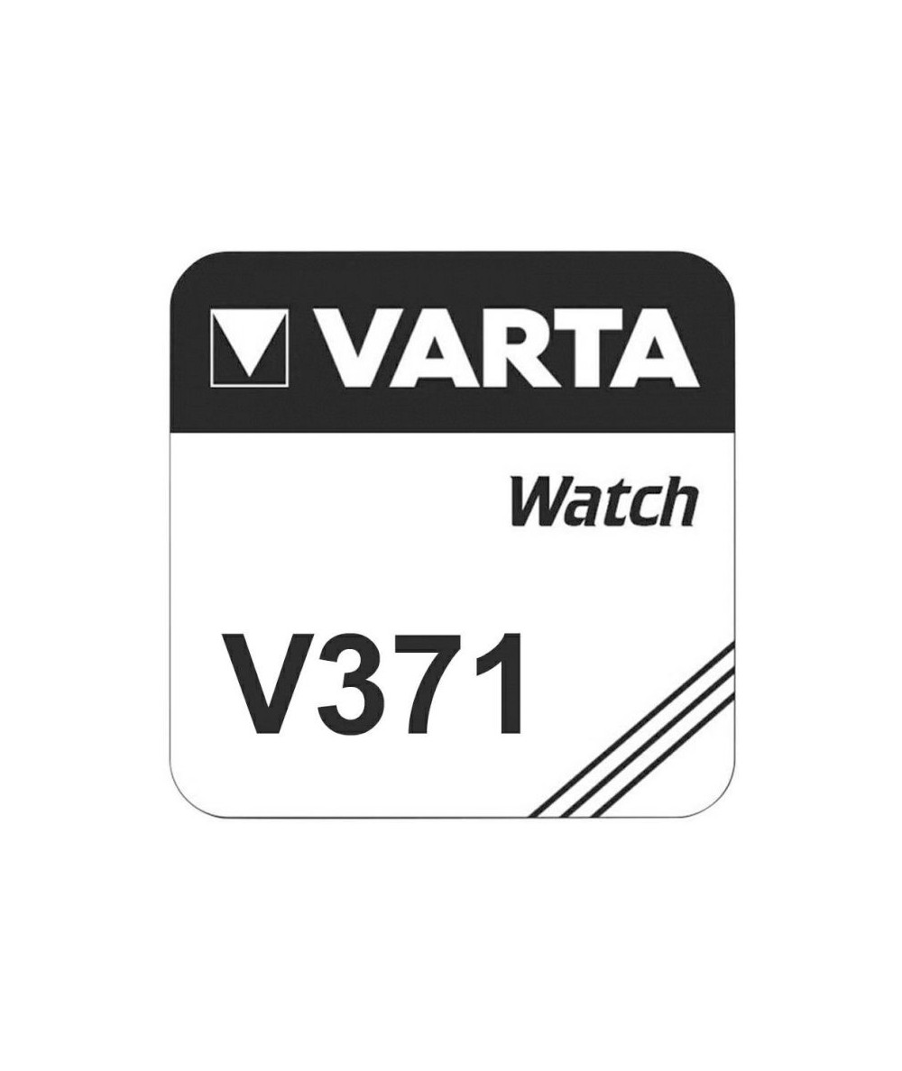 371, Varta V371, SR69, SR920SW, SR921, pile bouton LR921 pour