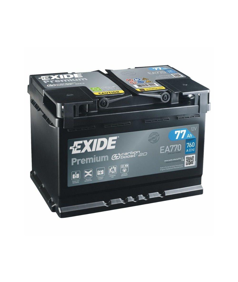 Batterie Exide EA770 / Fulmen FA770