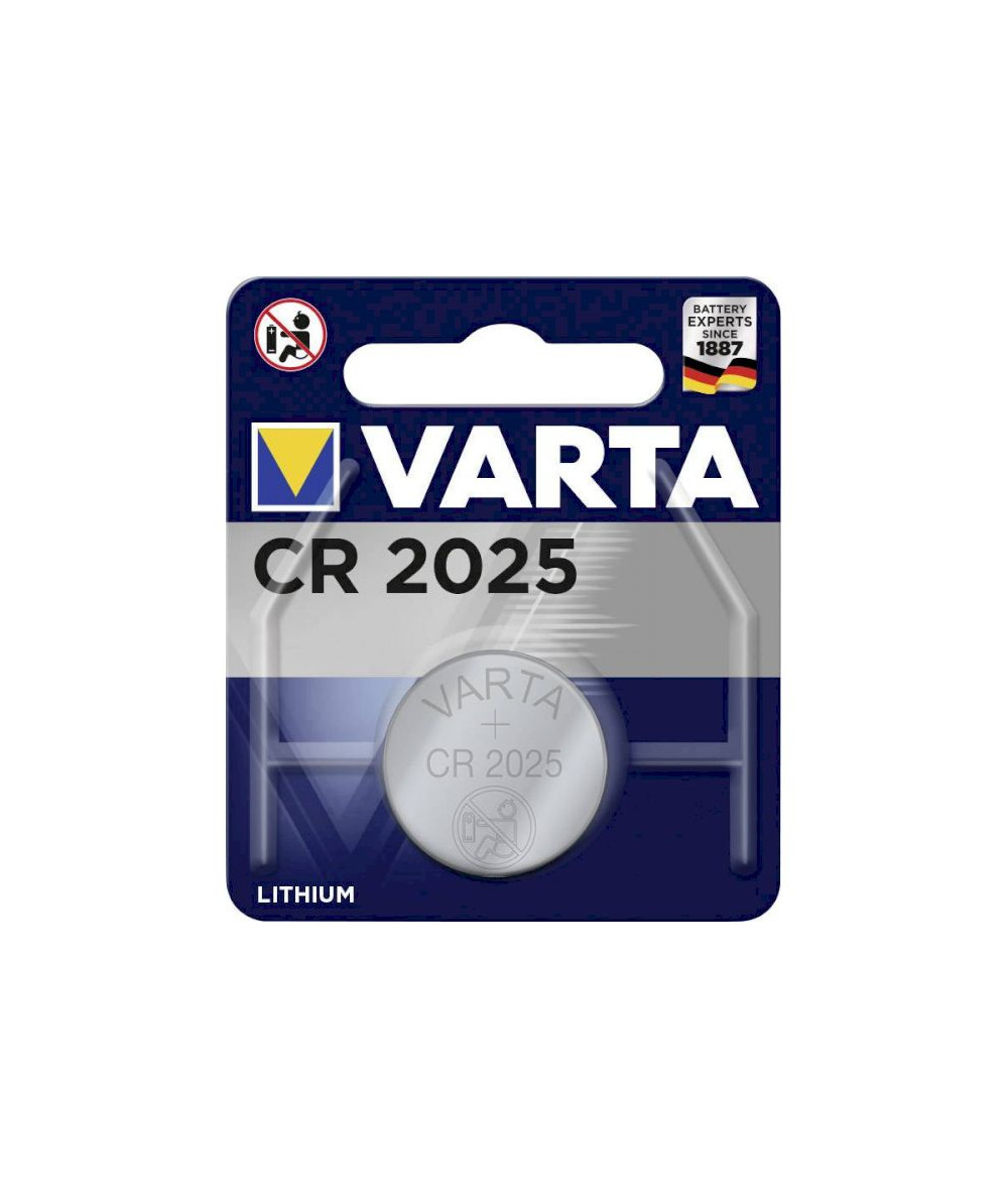 Piles CR2025 VARTA 2025 CR-2025 Quantité 1 à 60 Pile Bouton 3V Lithium Vrac  Bulk