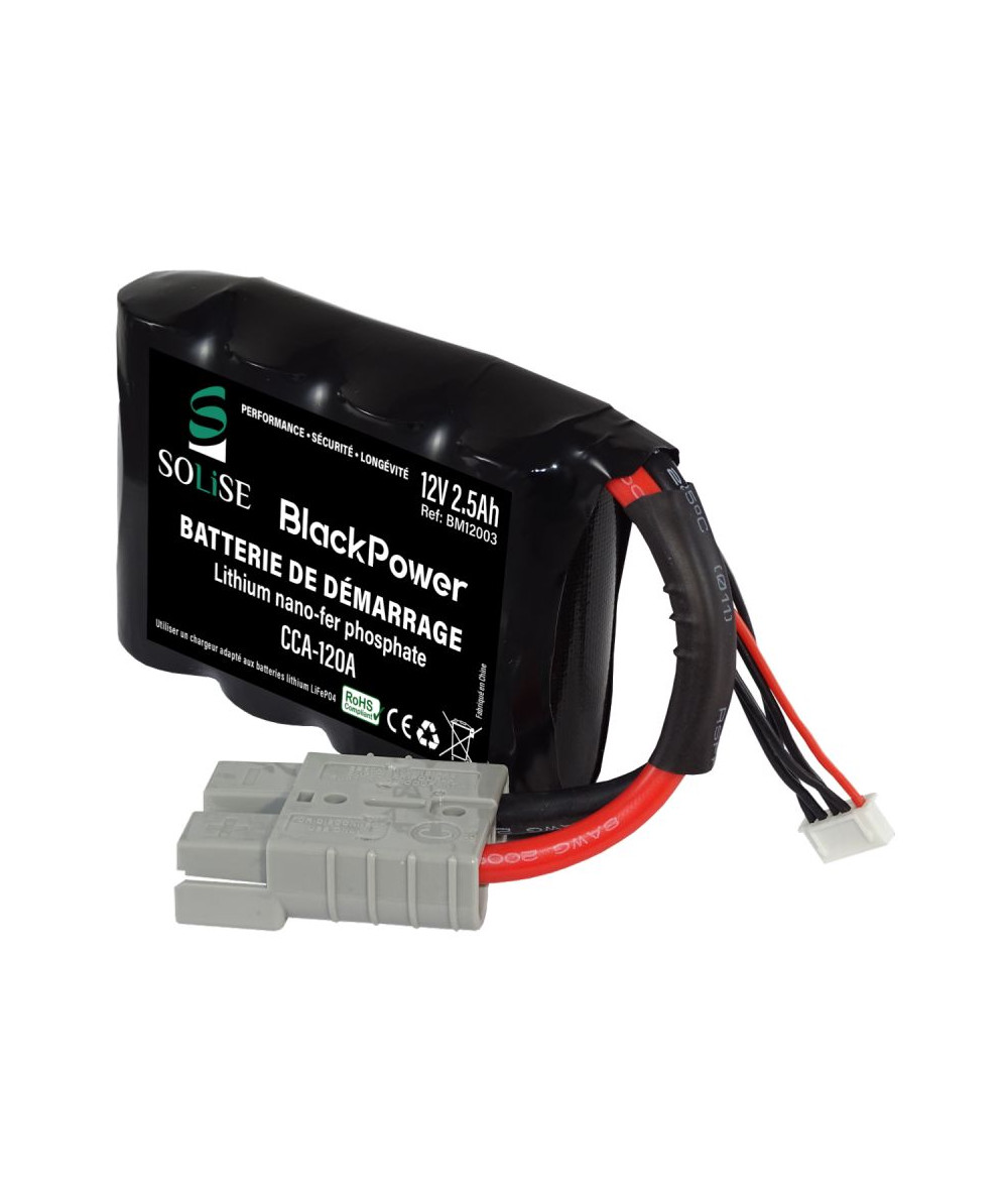 Batterie Solise 12V 2,3Ah BM12003 — frenchmotoshop